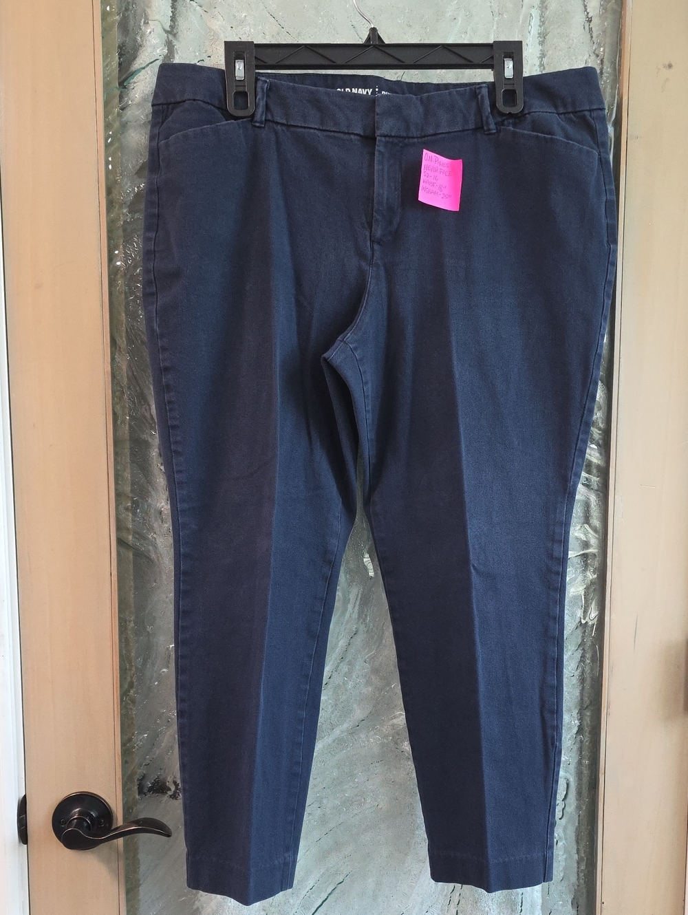 Old Navy Pixie Navy Blue Ankle Pants - Sz 16